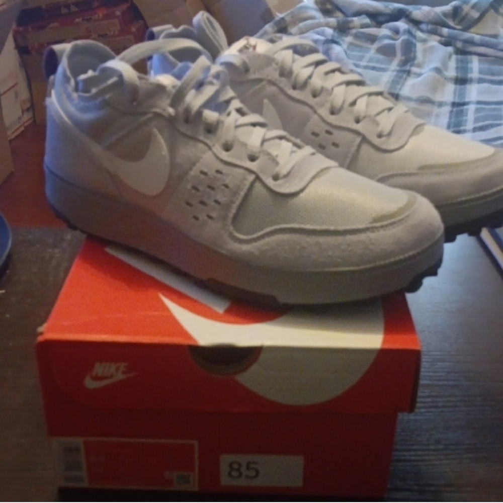 Nike City Cement Gray Sneakers Mens 8.5 Womens 10 NIB - Picture 2 of 6